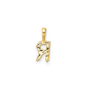 0.13ct Lab Grown Diamond Pendant in 9K Yellow Gold | The Jewellery Boutique