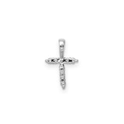 0.09ct Lab Grown Diamond Pendant in 9K White Gold | The Jewellery Boutique