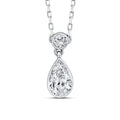 0.25ct Lab Grown Diamond Necklace in 9K White Gold