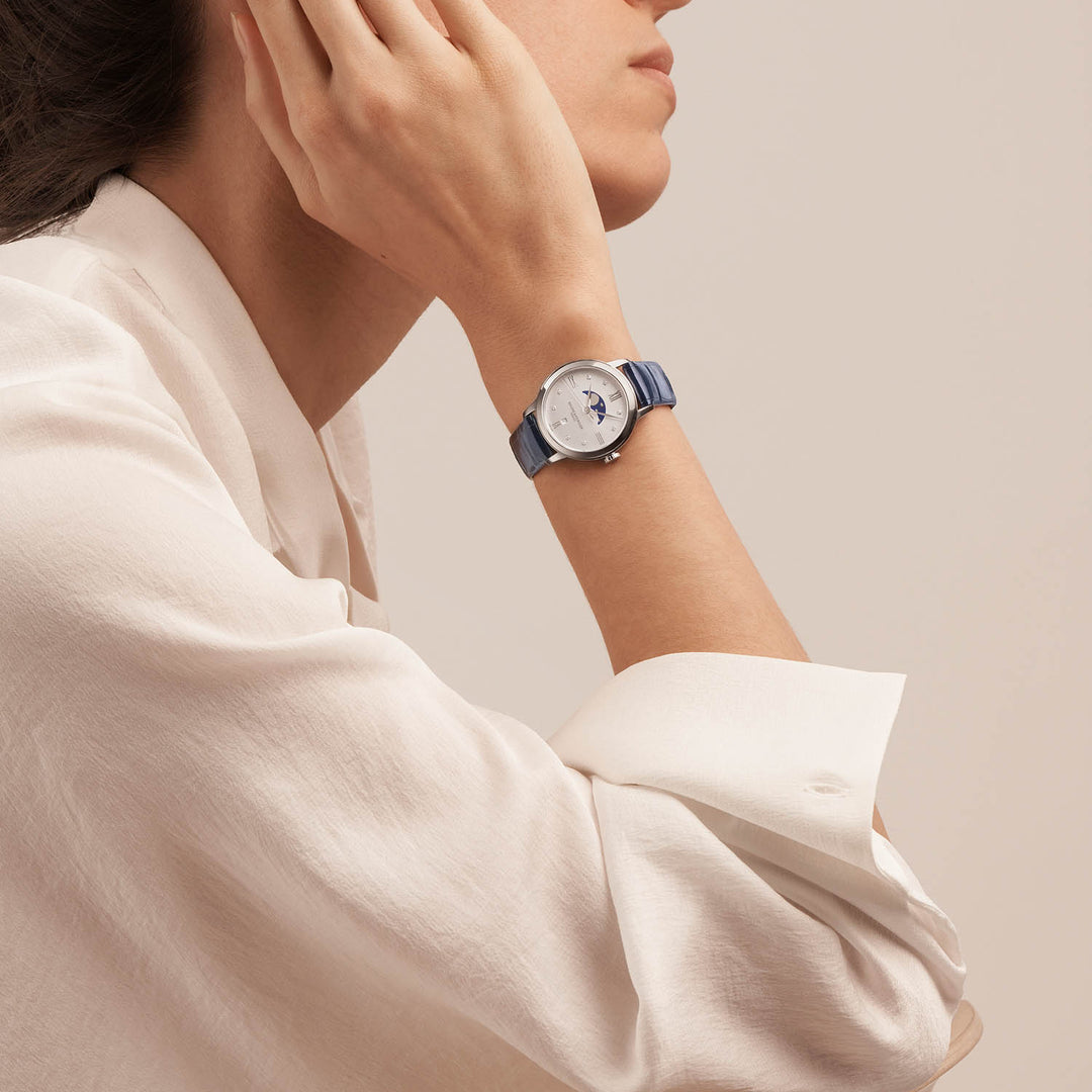 Baume & Mercier Classima Quartz, Moon Phase, Diamond Set Women's Watch 31mm