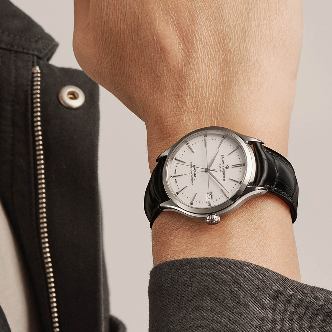 Baume & Mercier Clifton Automatic, Date, Cosc Certified Men's Watch 40mm