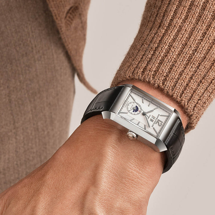 Baume & Mercier Hampton Automatic, Dual Time, Big Date Men's Watch 48 x 31mm