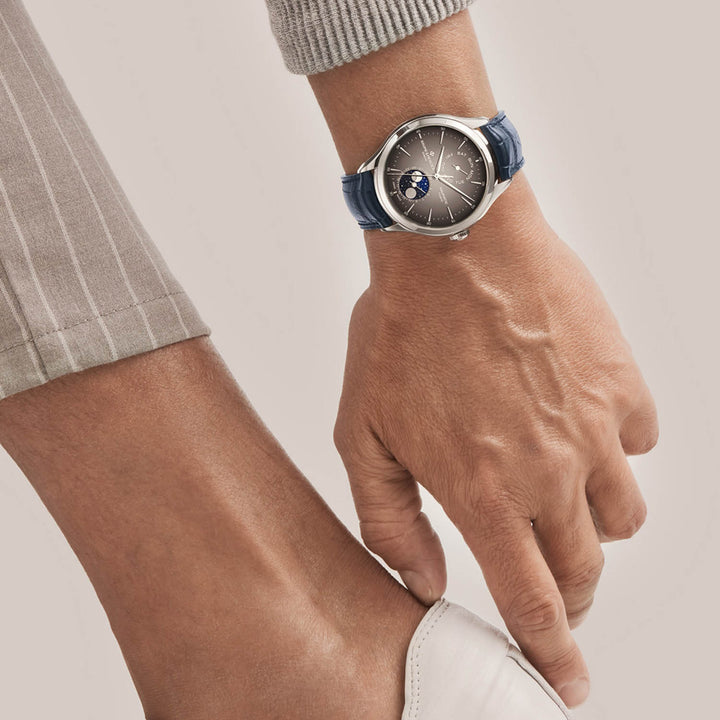 Baume & Mercier Clifton Automatic Day, Date, Moon Phase Men's Watch 42mm