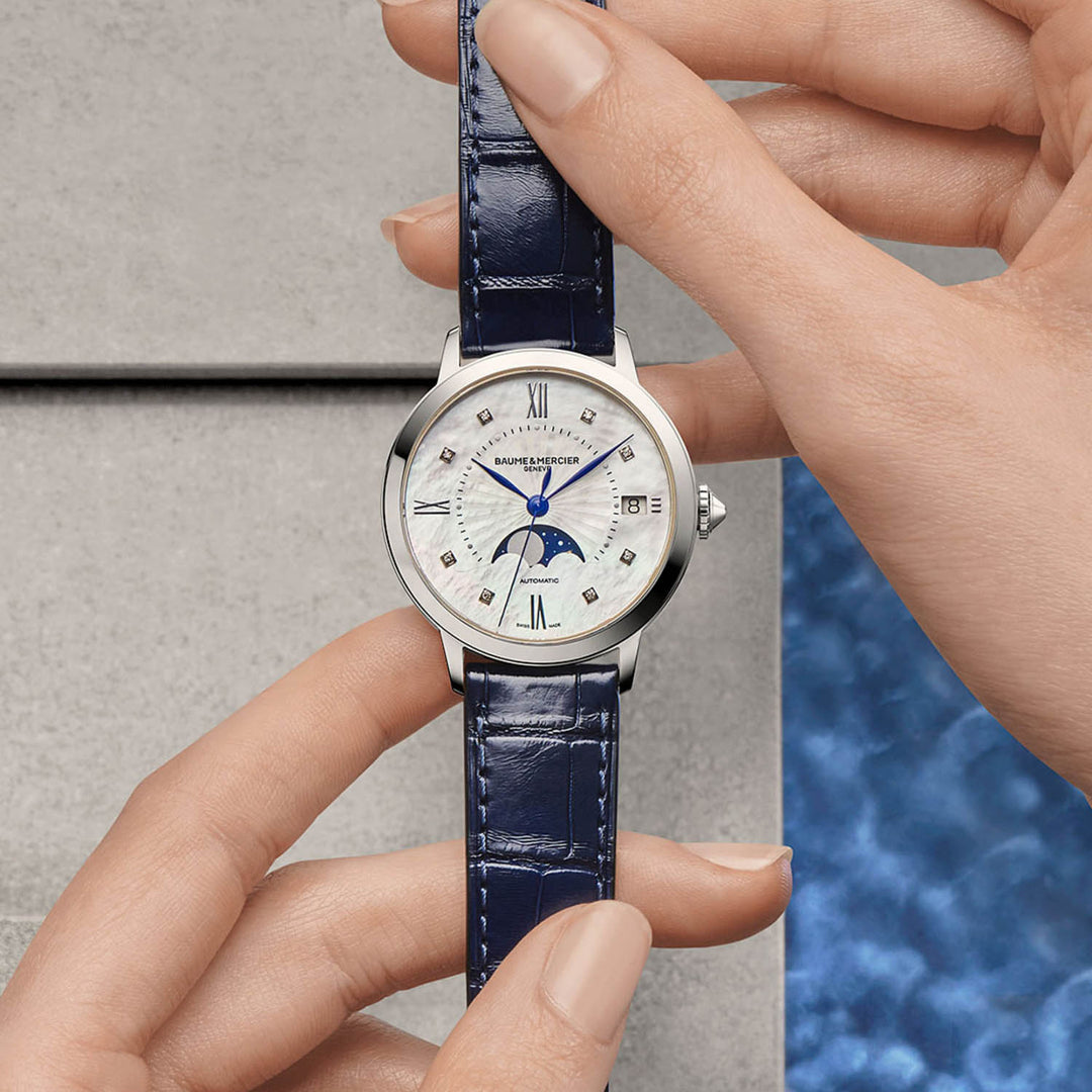 Baume & Mercier Classima Moon Face Woman's Watch 34mm