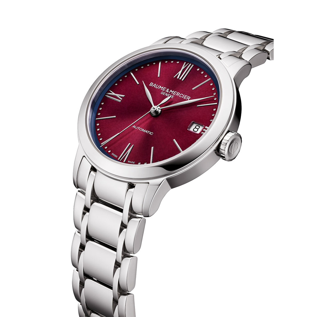 Baume & Mercier Classima Automatic Watch Date Display - 34mm
