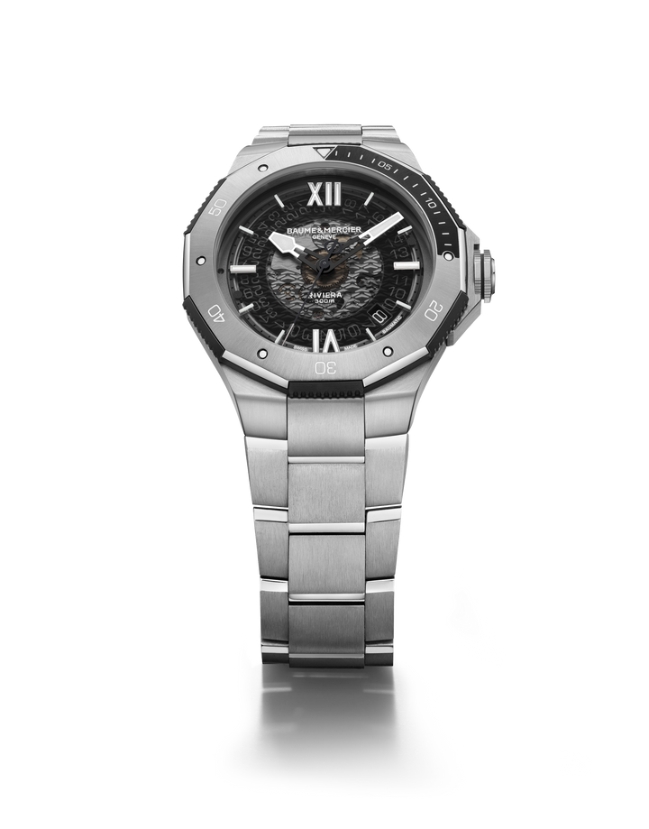 Baume & Mercier Riviera Automatic Watch Date Display - 42mm