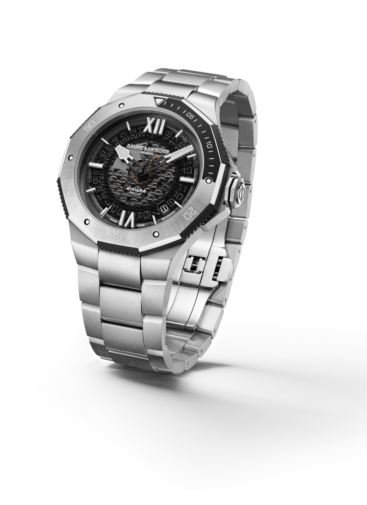 Baume & Mercier Riviera Automatic Watch Date Display - 42mm