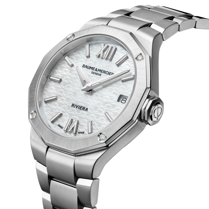 Baume & Mercier Riviera Date Display Women's Watch 33mm