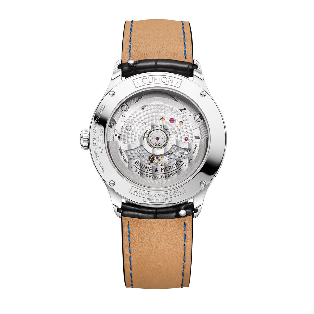 Clifton 10758 Automatic, Moon Phase, Date Men's Watch 39mm
