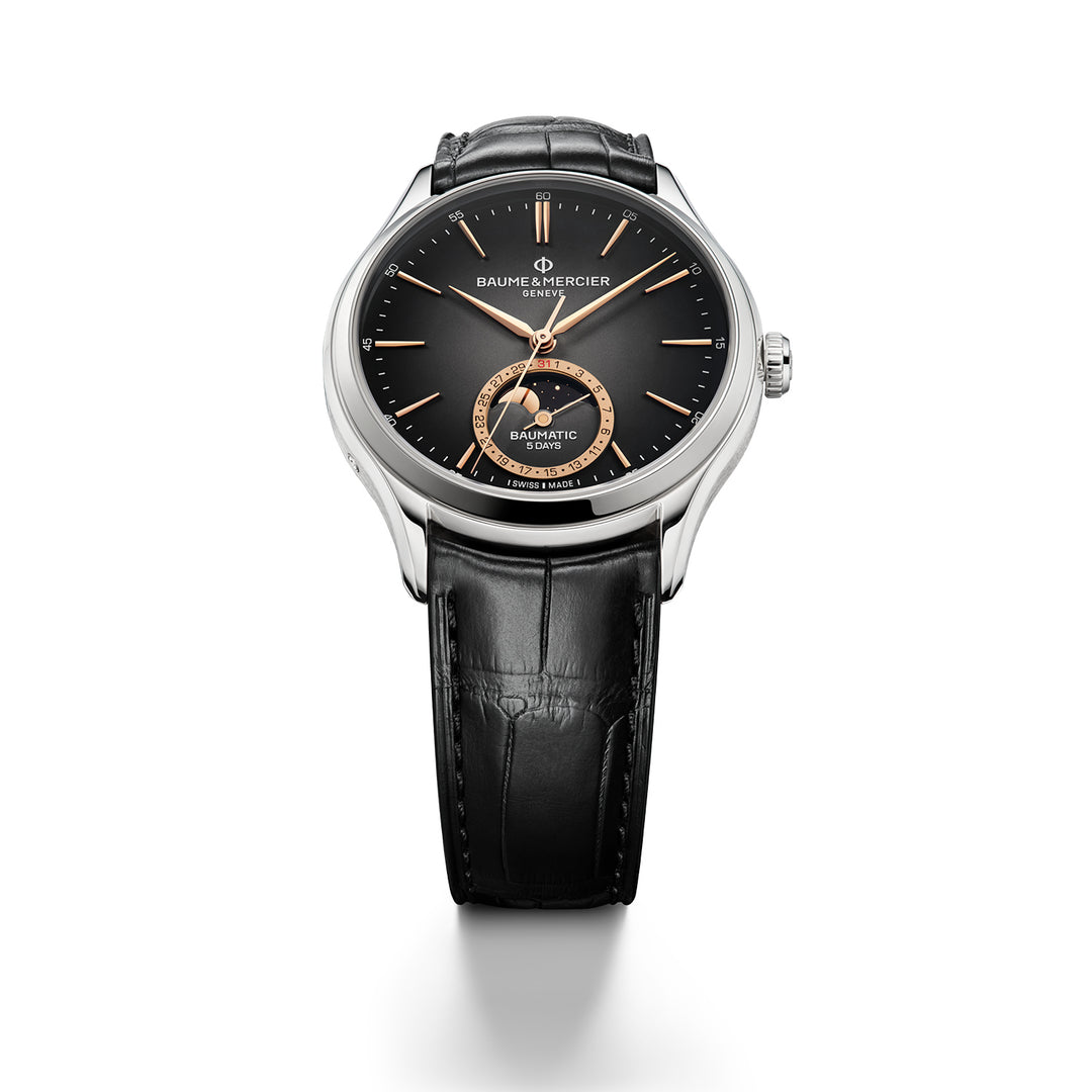 Clifton 10758 Automatic, Moon Phase, Date Men's Watch 39mm