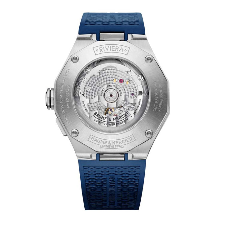 Baume & Mercier Riviera 10761 Automatic, Tideograph Men's Watch 43mm