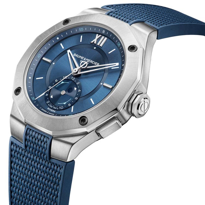 Baume & Mercier Riviera 10761 Automatic, Tideograph Men's Watch 43mm