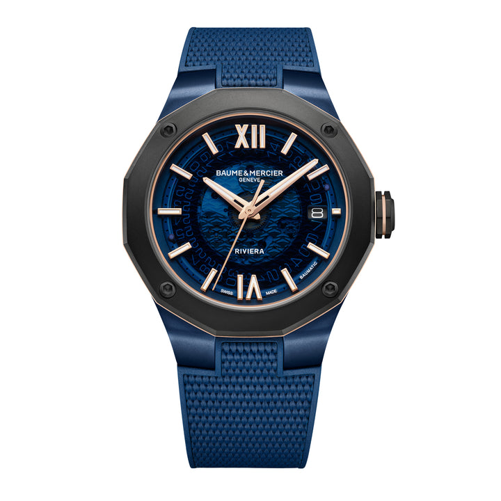 Baume & Mercier Riviera 10769 Automatic, Steel Titanium Men's Watch 42mm