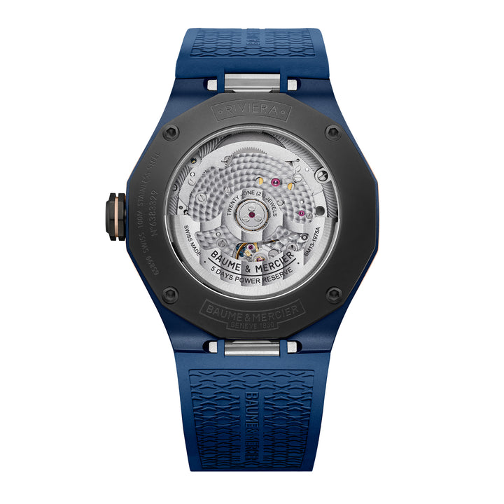 Baume & Mercier Riviera 10769 Automatic, Steel Titanium Men's Watch 42mm