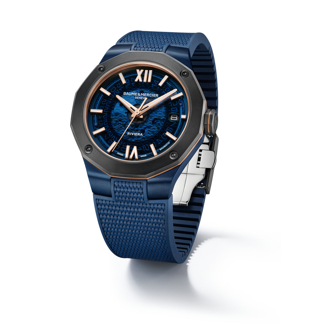 Baume & Mercier Riviera 10769 Automatic, Steel Titanium Men's Watch 42mm