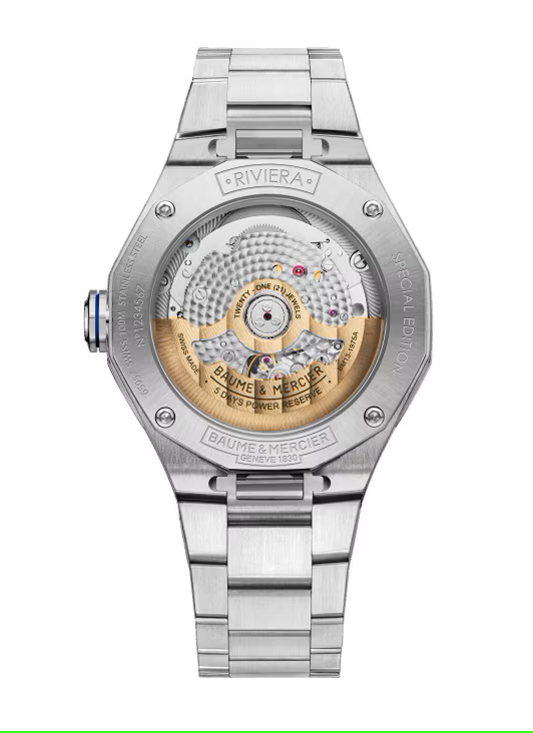 Baume & Mercier Riviera 10822 Automatic, Date Display Men's Watch 39mm