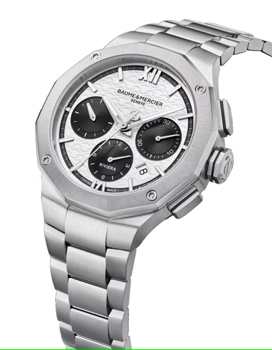 Baume & Mercier Riviera 10827 Automatic, Chronograph Men's Watch 41mm