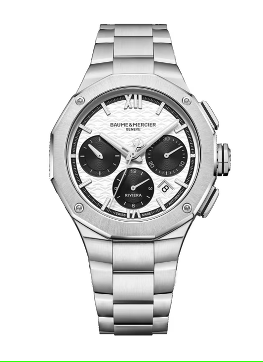 Baume & Mercier Riviera 10827 Automatic, Chronograph Men's Watch 41mm