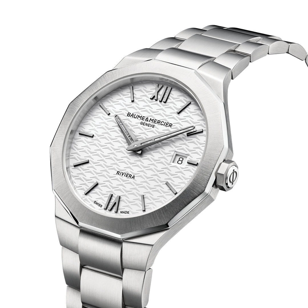 Baume & Mercier Riviera 10845 Quartz Watch, Date Display 39mm