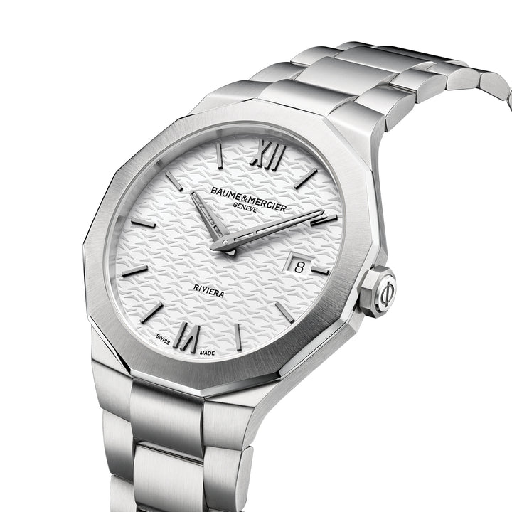 Baume & Mercier Riviera 10845 Quartz Watch, Date Display 39mm