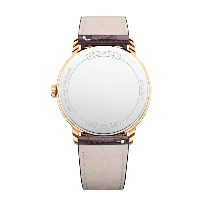 Baume & Mercier Classima 10857 Quartz Watch, Date Display 40mm