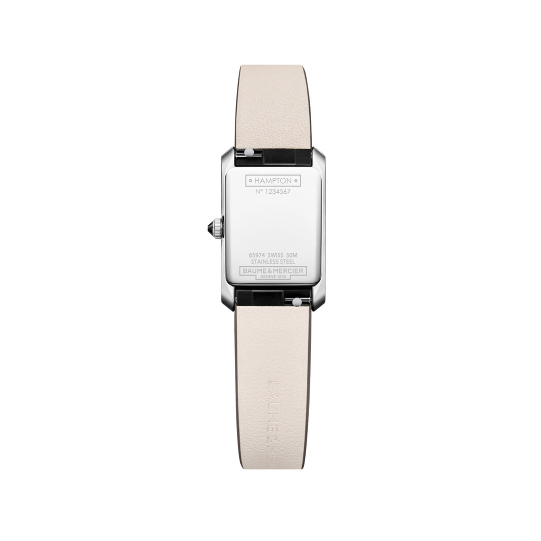 Baume & Mercier Hampton 10859 Quartz Watch - 28 x 17.75mm