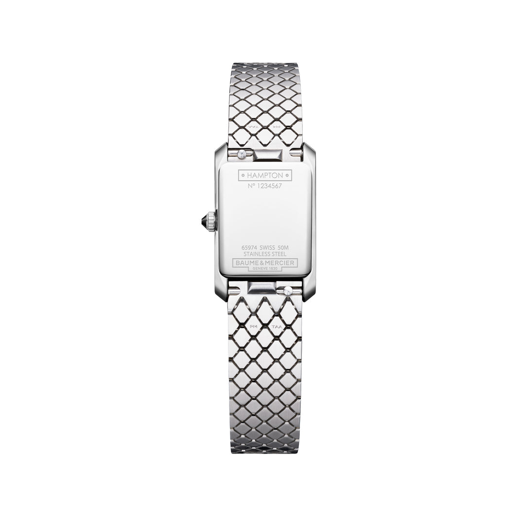 Baume & Mercier Hampton 10860 Quartz Watch - 28 x 17.75mm