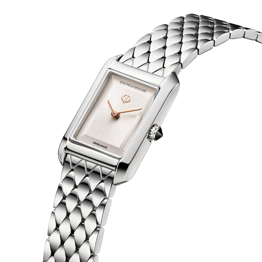 Baume & Mercier Hampton 10860 Quartz Watch - 28 x 17.75mm
