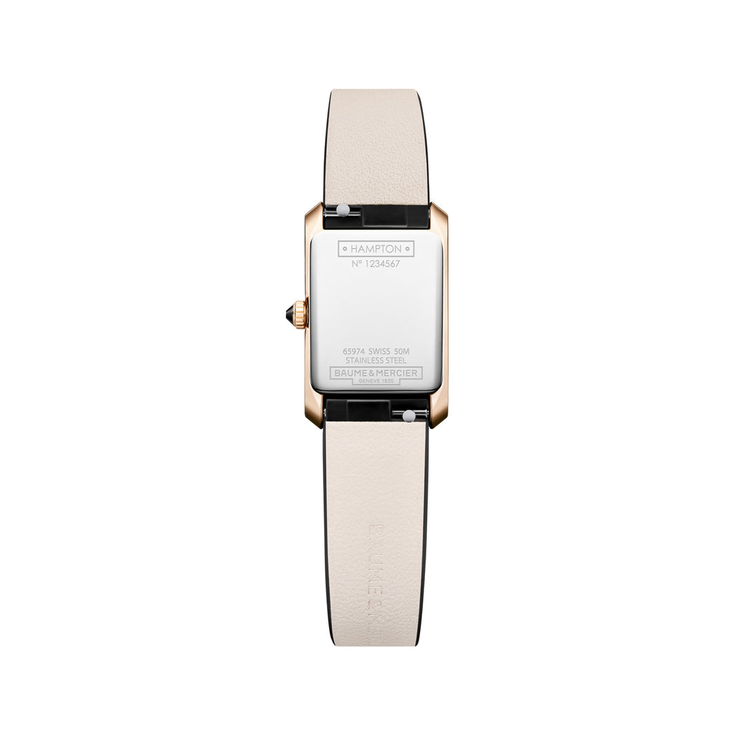Baume & Mercier Hampton 10861 Quartz Watch - 28 x 17.75mm