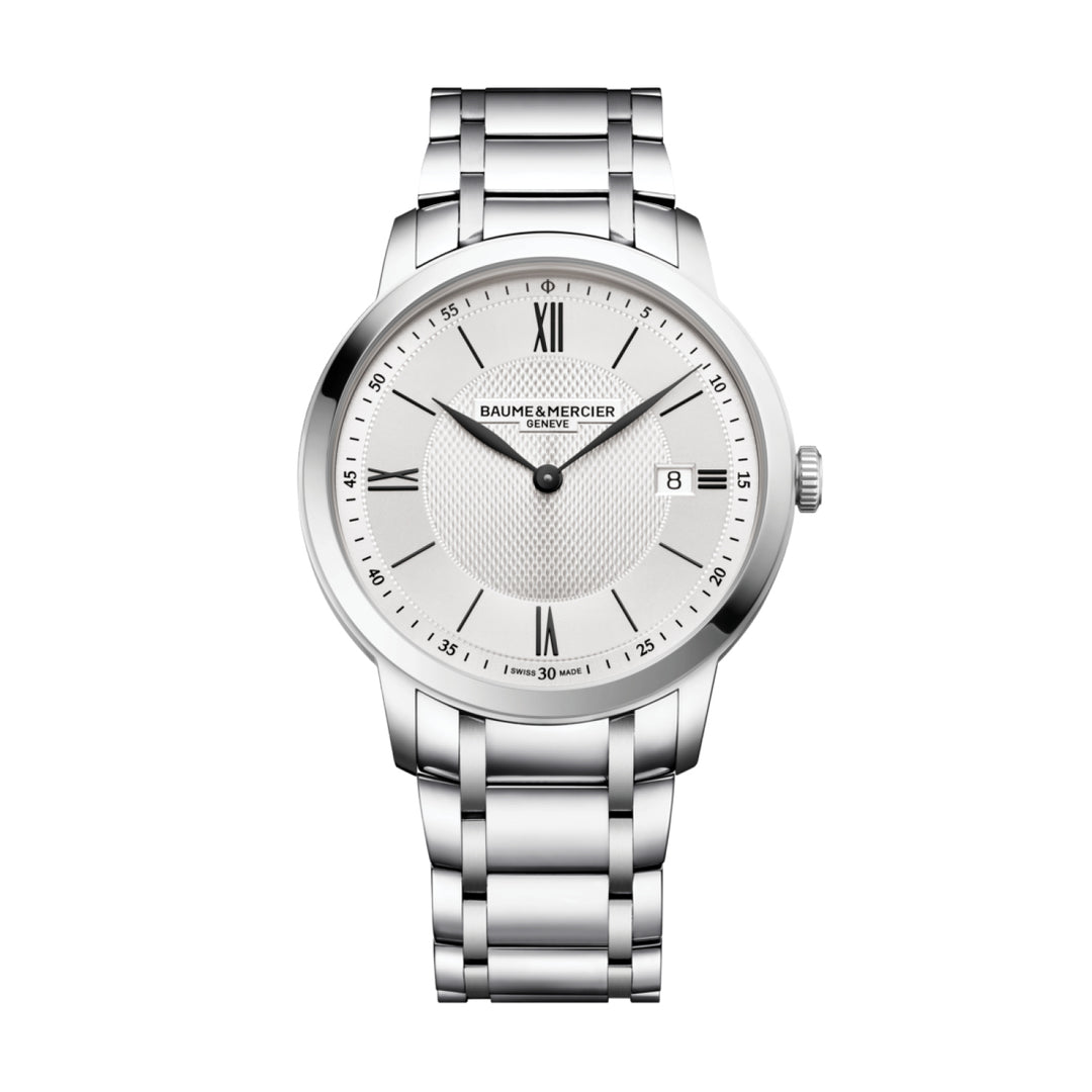 Baume & Mercier Classima 10883 Quartz Watch, Date Display 40mm