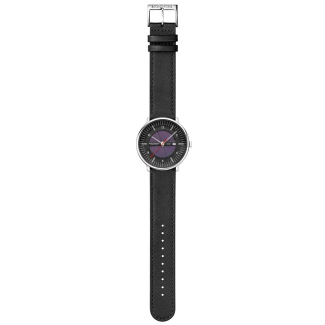 Doppio Solar Skeleton Vegan Leather 41mm Watch