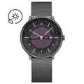 Doppio Solar Skeleton Stainless Steel 41mm Watch