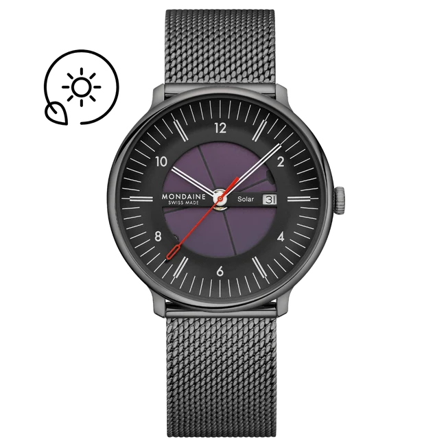 Doppio Solar Skeleton Stainless Steel 41mm Watch