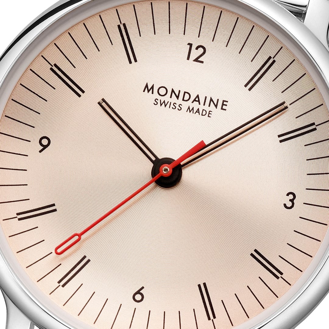 Doppio Rose Stainless Steel 33mm Watch