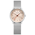 Doppio Rose Stainless Steel 33mm Watch