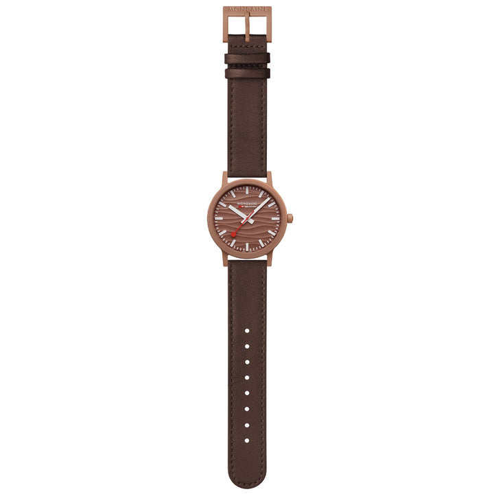 Mondaine Limited Edition Essence Mocha 41mm Watch - MS1.41170.LTV