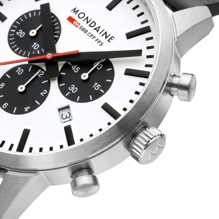 Mondaine Official Swiss Railways Neo Chronograph 41mm Watch