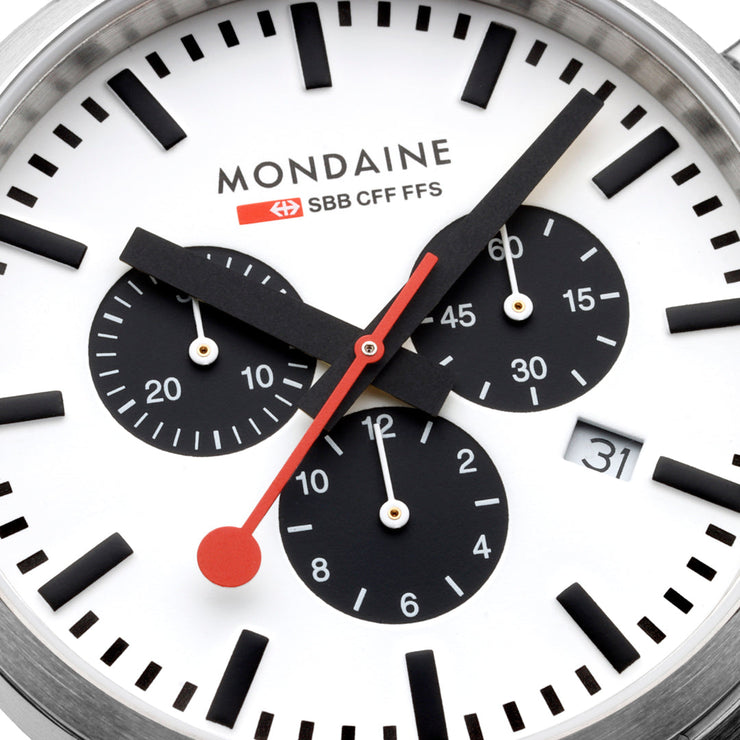 Mondaine Official Swiss Railways Neo Chronograph 41mm Watch