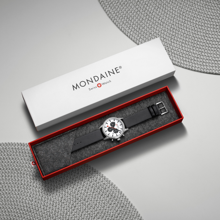 Mondaine Official Swiss Railways Neo Chronograph 41mm Watch