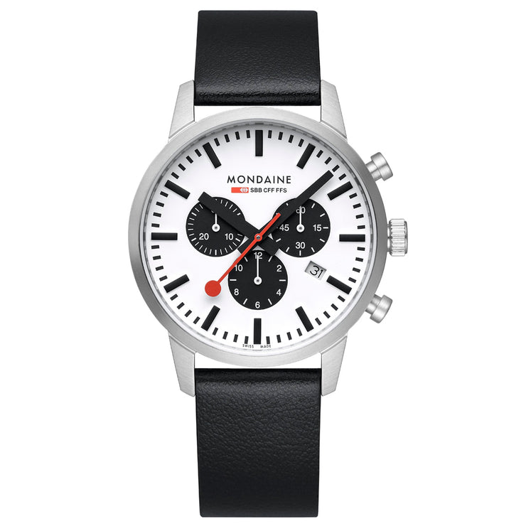 Mondaine Official Swiss Railways Neo Chronograph 41mm Watch