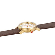 Mondaine Official evo2 30mm Golden Stainless Steel watch
