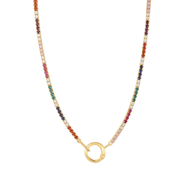 Ania Haie Gold Rainbow Chain Connector Necklace