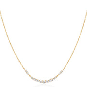 Ania Haie Gold Arc Pave Necklace | The Jewellery Boutique Australia