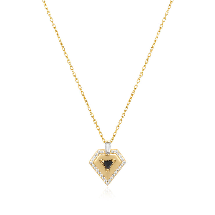 Ania Haie Gold Geometric Necklace