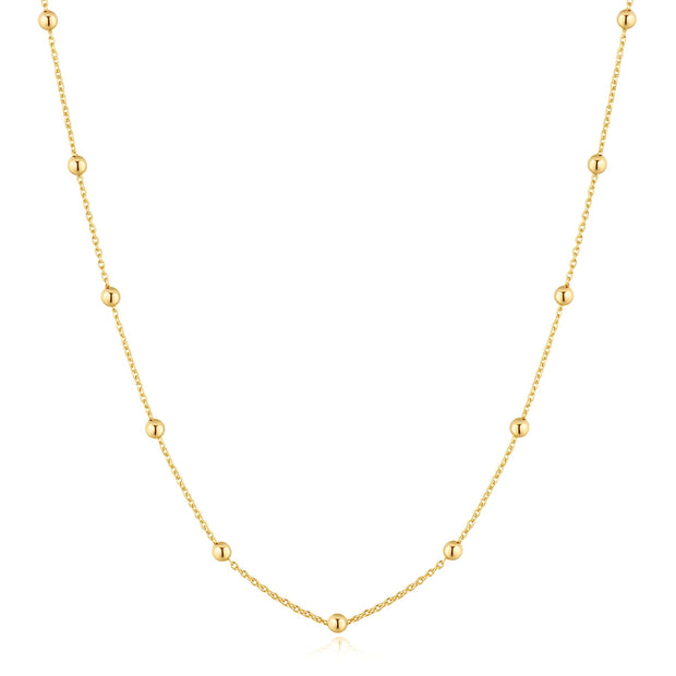 Ania Haie Gold Beaded Chain Necklace