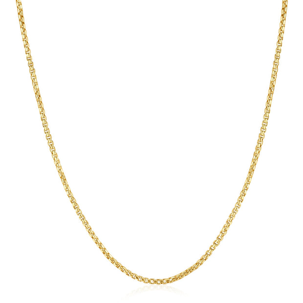 Ania Haie Gold Box Link Chain Necklace