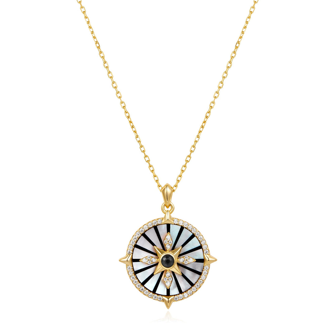 Gold Astrolabe Necklace | The Jewellery Boutique