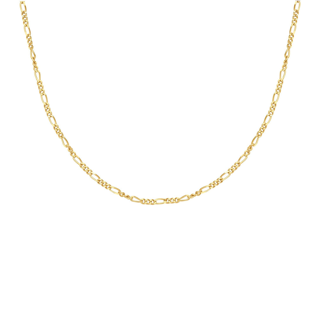 Gold Filia Curb Chain Necklace | The Jewellery Boutique