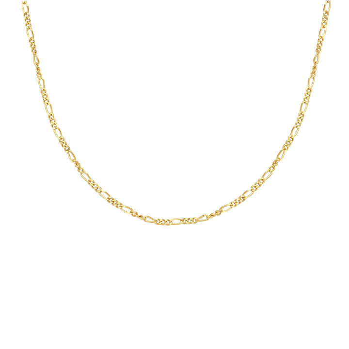 Gold Filia Curb Chain Necklace | The Jewellery Boutique