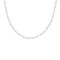 Silver Filia Curb Chain Necklace | The Jewellery Boutique